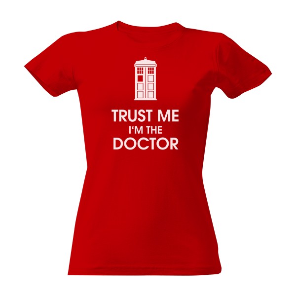 Tričko s potiskem Doctor Lady
