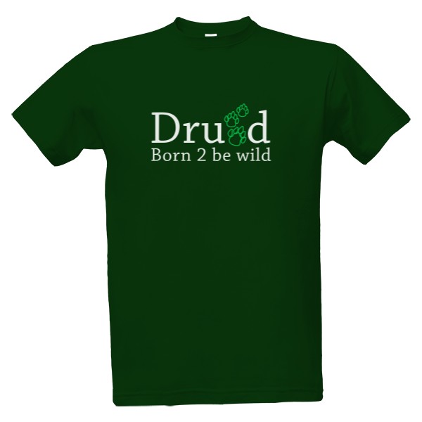 Tričko s potlačou Druid