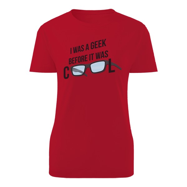 Tričko s potiskem Geek - Lady