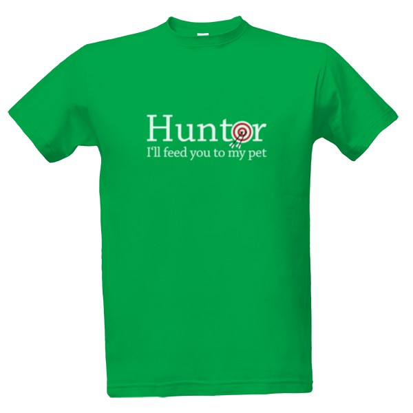 Tričko s potiskem Hunter 