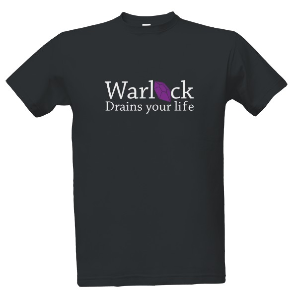 Tričko s potiskem Warlock